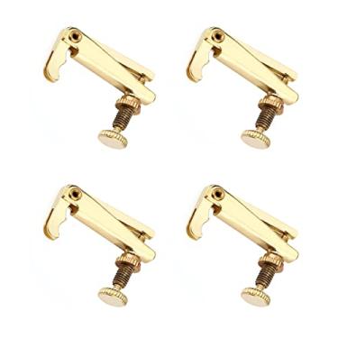 Imagem de LiebeWH Afinador Fino de Violino, Ajustador de Cordas de Liga de Ouro para Violino 3/4 4/, Fácil Instalação, Afinação de Precisão Suave, Perfeito para Músicos e Estudantes