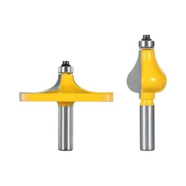 Imagem de Conjunto De 2 Brocas De Router Com Cabo Em Forma De Garrafa De 1/2 Pol