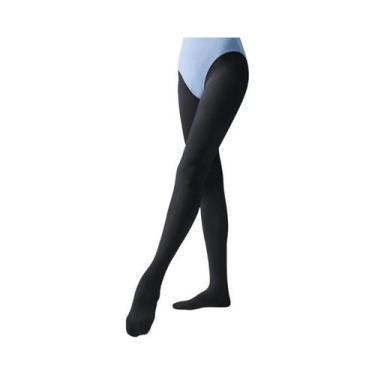 Imagem de Meias De Ballet Em Microfibra Sem Costura Para Meninas, Meias Profissi