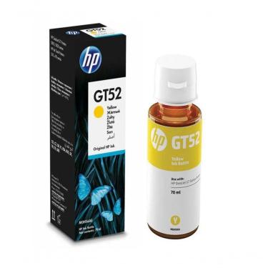 Imagem de Tinta Hp Gt52 M0h56al Amarelo | Gt5822 Ink Tank 416 Smart Tank 517 532 617 | Original 70ml