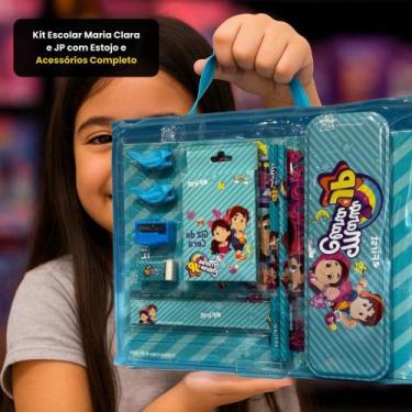 Imagem de Kit Escolar Maria Clara JP c/ Estojo - FIRST