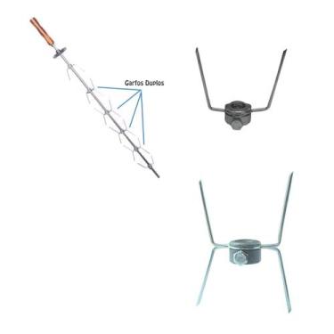 Imagem de 10 Garfo Para Maquina De Frango Frangueira Gancho Simples.. - Maqenge