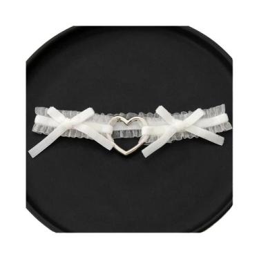 Imagem de Lançamento! Cinto De Coxa Gótico Lolita Com Renda, Laço De Coração Pun