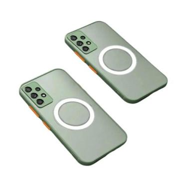 Imagem de Capa Magnética Fosca Para Carregamento Sem Fio Samsung Galaxy Série a 