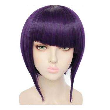 Imagem de Peruca de fantasia Jiro Kyoka My Hero Academia Anime Party Synthetic -