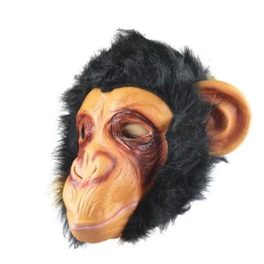 Imagem de Monkey Horror Ghost Face Halloween Carnival Movie Dress Up T - Gloome 