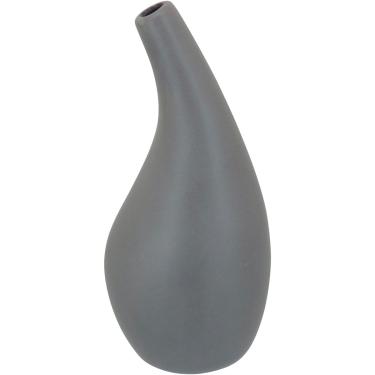 Imagem de Vaso de Cerâmica 18x9x9 cm Cinza