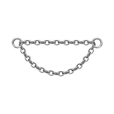 Imagem de Piercing De Titânio Articulado Para Orelha, Corrente Labret, Sling Par