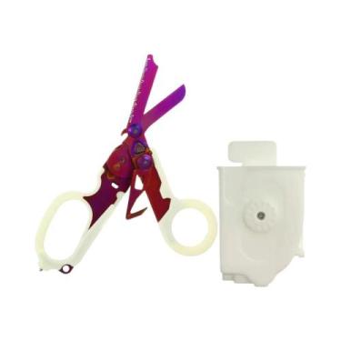 Imagem de Tesoura Tática Dobrável Raptor: Ferramenta EDC De Sobrevivência Para P