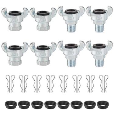 Imagem de Encaixe de mangueira de ar Venussar 1/2" NPT Iron Universal Coupling
