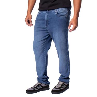 Imagem de Calça Jeans Masculina Max Denim Slim Premium Azul-Masculino