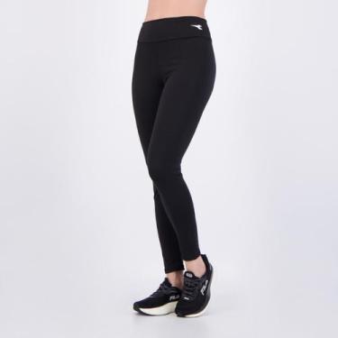 Imagem de Calça Legging Diadora Logo Feminina Preta, M
