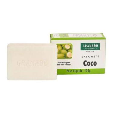 Imagem de Sabonete barra granado 90g coco
