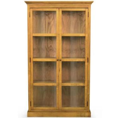 Imagem de Cristaleira Rústica em Madeira Maciça 2 Portas Range Artefama, OREGON