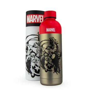 Imagem de Garrafa Térmica Marvel 1 Litro Avengers Vingadores Inox-Unissex
