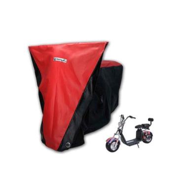 Imagem de Capa Protetora de Cobrir Scooter Moto Elétrica HR5 - Kahawai, Vermelho