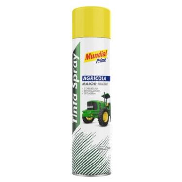 Imagem de Tinta Spray 400ML Agricola - Mundial Prime Amarelo New Holland, Amarel