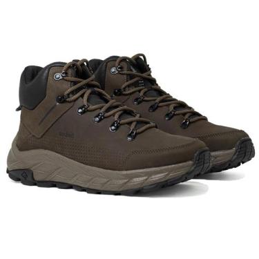 Imagem de Bota Masculina Macboot Adventure Laguna Couro Cadarço Cano Médio Origi