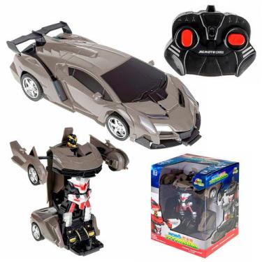 Imagem de Carro De Controle Remoto Infantil Que Se Transforma Em Robô - Art Brin