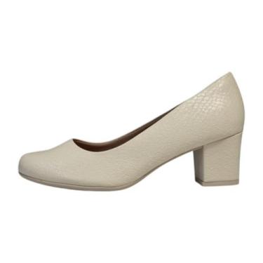 Imagem de Sapato Scarpin Laura Salto Médio Craquelado 110072 - PICCADILLY, 35, O
