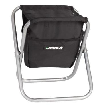 Imagem de Banqueta Dobrável com Bolsa - Jogá, Preto