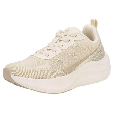 Imagem de Tênis feminino at.flow running ramarim 2675131, Bege, 35