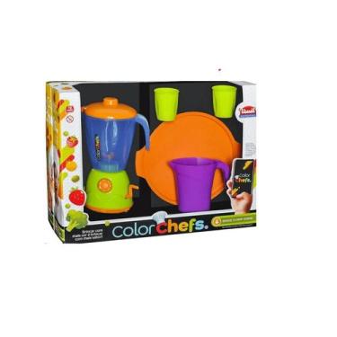 Imagem de Kit Liquidificador Color Chefs - Usual Brinquedos