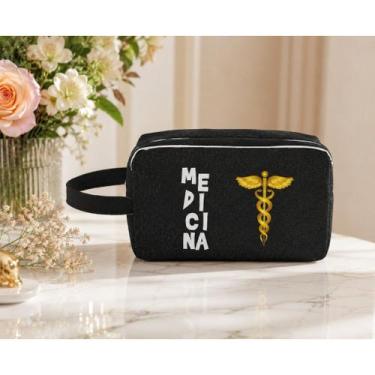 Imagem de Bolsa Necessarie Box Medicina Porta Acessórios Hospital Estudante Medi