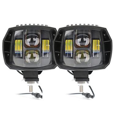 Imagem de 5in LED Lâmpada de Condução Offroad Spot Work Light Luzes Auxiliares 12V 24V Para Motor De Carro Truck Trailer Empilhadeira 2 Pcs,Low beam