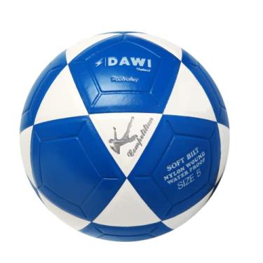 Imagem de Bola De Futevôlei Altinha Dawi Competition Oficial Futvolei (AZUL E BRANCO)