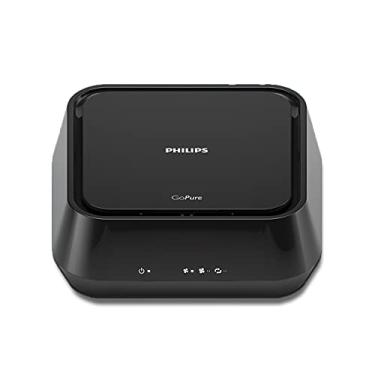 Imagem de Philips GoPure GP5212 Purificador de ar HEPA de alto desempenho para carro, remove até 100 poluentes, fumaça de escape, COV, fumaça, maus odores, bactérias e vírus