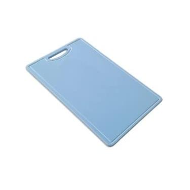 Imagem de TABUA DE CORTE POLIETILENO PROFISSIONAL AZUL DUCHEFE 10X250X440 C/CANALETA