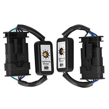 Imagem de Módulo de pisca-alerta de microfone, par de luzes traseiras de LED para microfone, adaptador de seta, kits de módulo pisca-pisca para série 4 F32 F33 F36 F82 F83 M4 2013