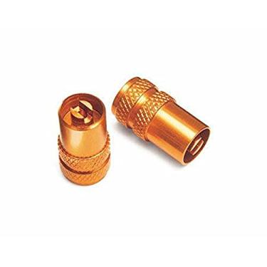 Imagem de KTM SCHRADER VALVE STEM CAPS 2 PACOTE 125-530cc 1998-2015 7771097605004