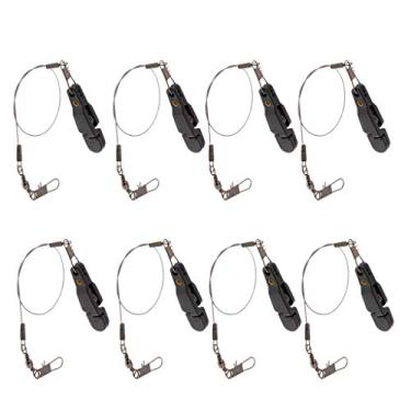 Imagem de Clipe de liberação Tongina 8 peças Downrigger 30 cm Leader & Cannonball