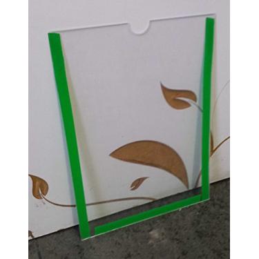 Imagem de Display Acrílico P Parede Porta Folha A4 -com Fita Adesiva