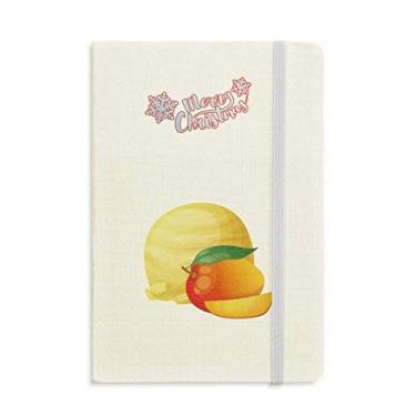 Imagem de Caderno de picolés com bola de sorvete de maçã "Merry Christmas"