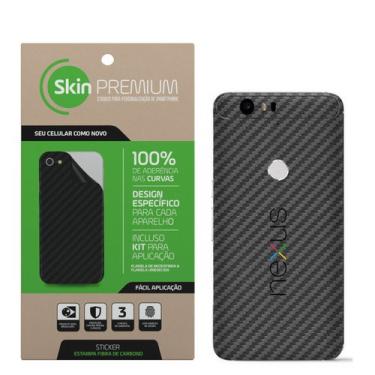 Imagem de SKIN PREMIUM - ADESIVO FIBRA DE CARBONO HUAWEI NEXUS 6P (branco)