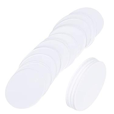 Imagem de Papéis de crachá "faça você mesmo", pequenos e redondos, emblemas de papel, suprimentos para crachás "faça você mesmo" para artesanato "faça você mesmo" para presente para artesanato de papel infantil