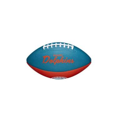 Imagem de Bola De Futebol Americano Nfl Mini Team Retrô Wilson