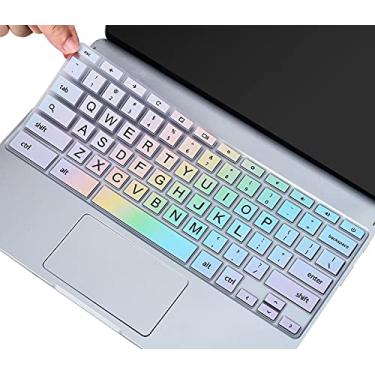 Imagem de Capa de teclado para Samsung Chromebook 4 3 XE310XBA XE500C13 XE501C13 29.5 cm/Chromebook 4 XE350XBA 15.6/29.5 cm Chromebooks 2 XE500C12/ Chromebooks Plus V2 XE520QAB XE5211 QAB Keyboard Skin