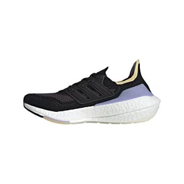 Imagem de adidas Tênis de corrida feminino, Preto/Preto/Tom violeta, 7.5