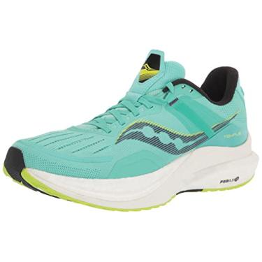 Imagem de Saucony Tênis feminino Tempus, Menta Fria/Ácido, 35