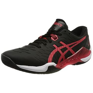 Imagem de ASICS Sapatos de handebol Blast FlyteFoam 2, Preto/Vermelho el trico, 7