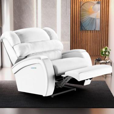 Imagem de Poltrona do Papai Sala de Cinema Reclinável Kylie Elétrica Botão com L