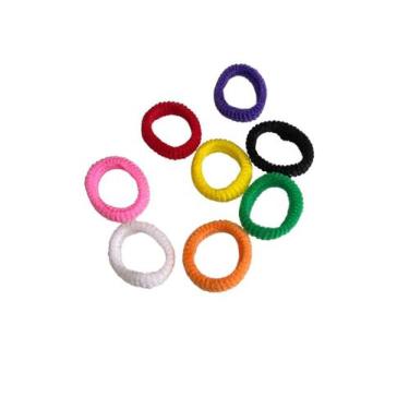 Imagem de Pacote De Mini Xuxinha De Cabelo Colorida Rabicó 240 Peças - Blook