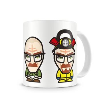 Imagem de Caneca Breaking Bad Walter White Evolution Desenho - Starnerd