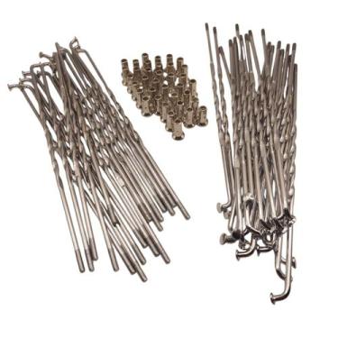 Imagem de Raio Dianteiro Torcido Cromado Titan Fan Cg 150 Freio Disco - Allen