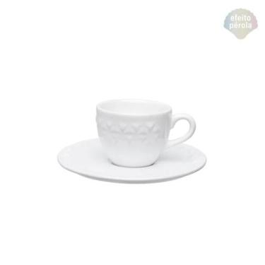 Imagem de 1 Xicara Mia Perola Com Pires 75 Ml Para Café - Oxford