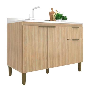 Imagem de Balcão de Pia Iara/Julia 120cm J Carvalho